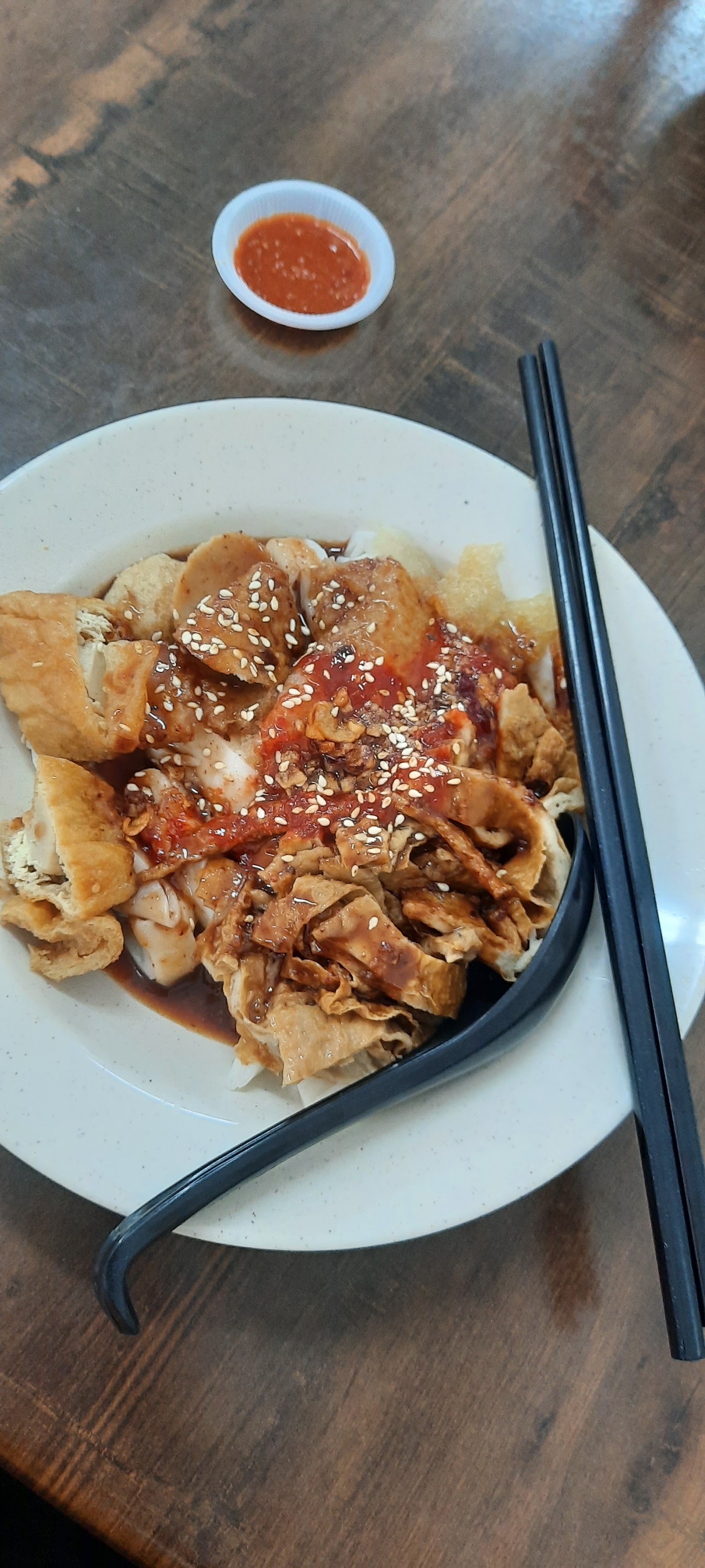干捞叉烧云吞面 Dry Char Siew Wan Ton Mee
